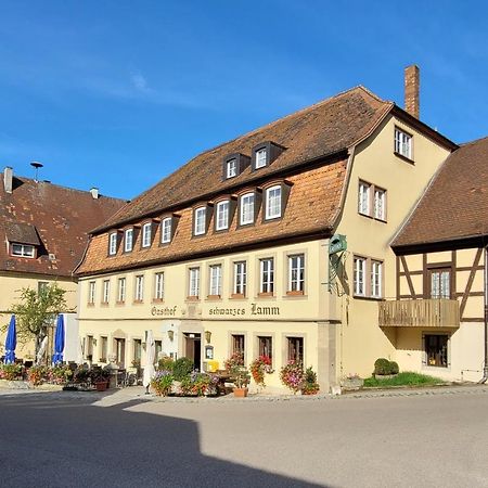 Schwarzes Lamm Hotell Rothenburg ob der Tauber Exteriör bild