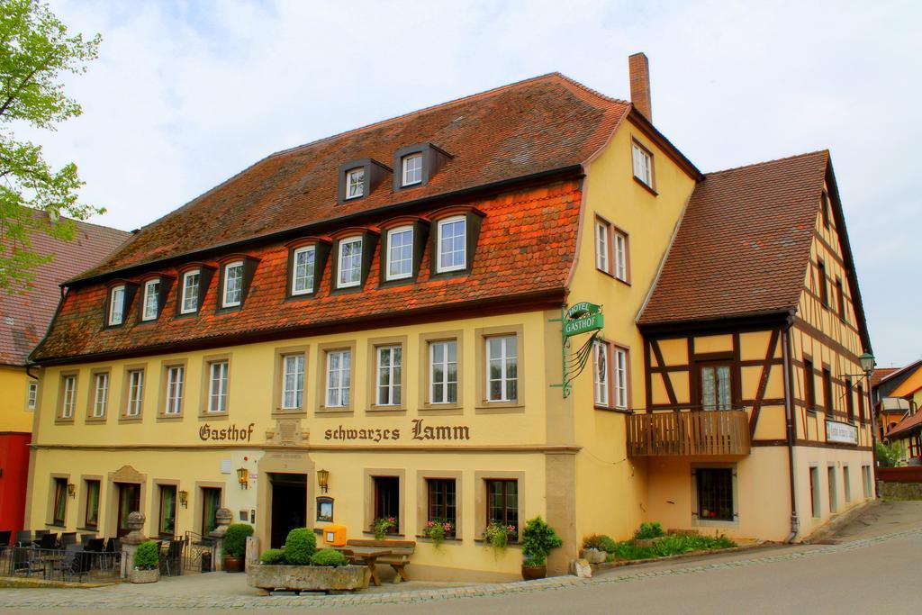 Schwarzes Lamm Hotell Rothenburg ob der Tauber Exteriör bild