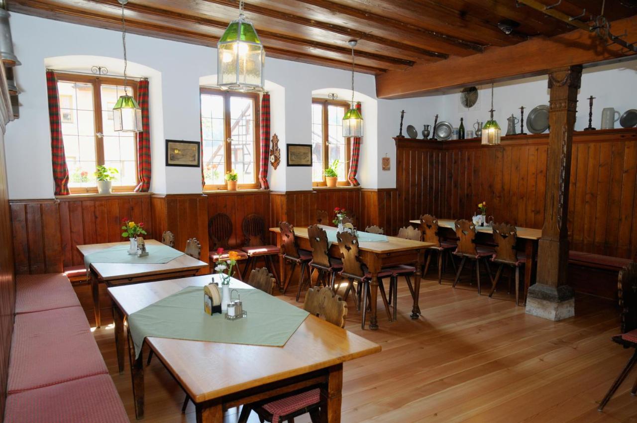Schwarzes Lamm Hotell Rothenburg ob der Tauber Exteriör bild