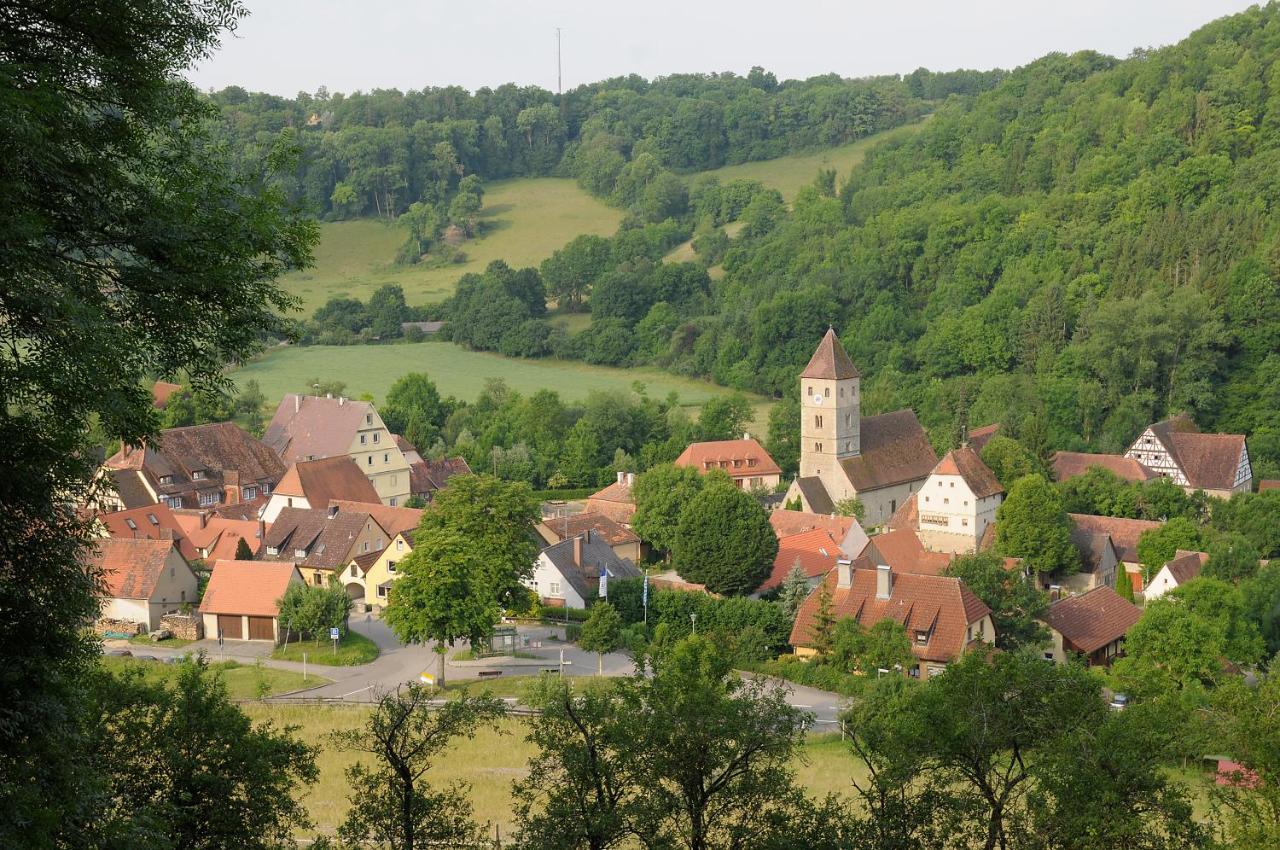 Schwarzes Lamm Hotell Rothenburg ob der Tauber Exteriör bild