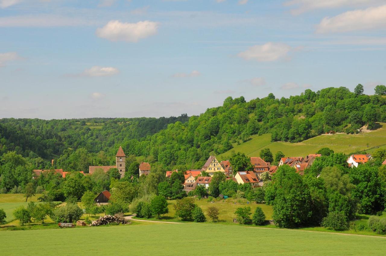 Schwarzes Lamm Hotell Rothenburg ob der Tauber Exteriör bild