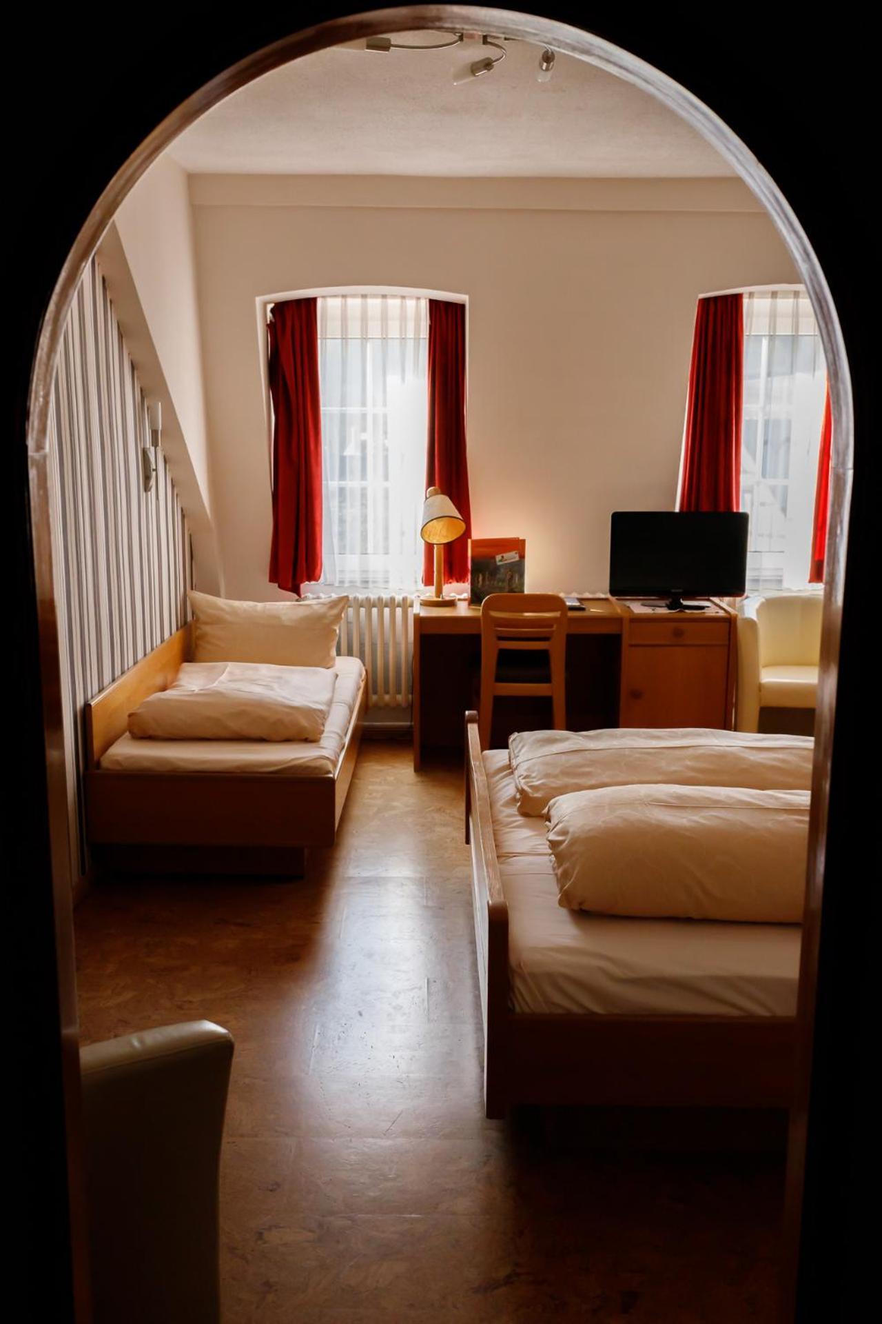 Schwarzes Lamm Hotell Rothenburg ob der Tauber Exteriör bild