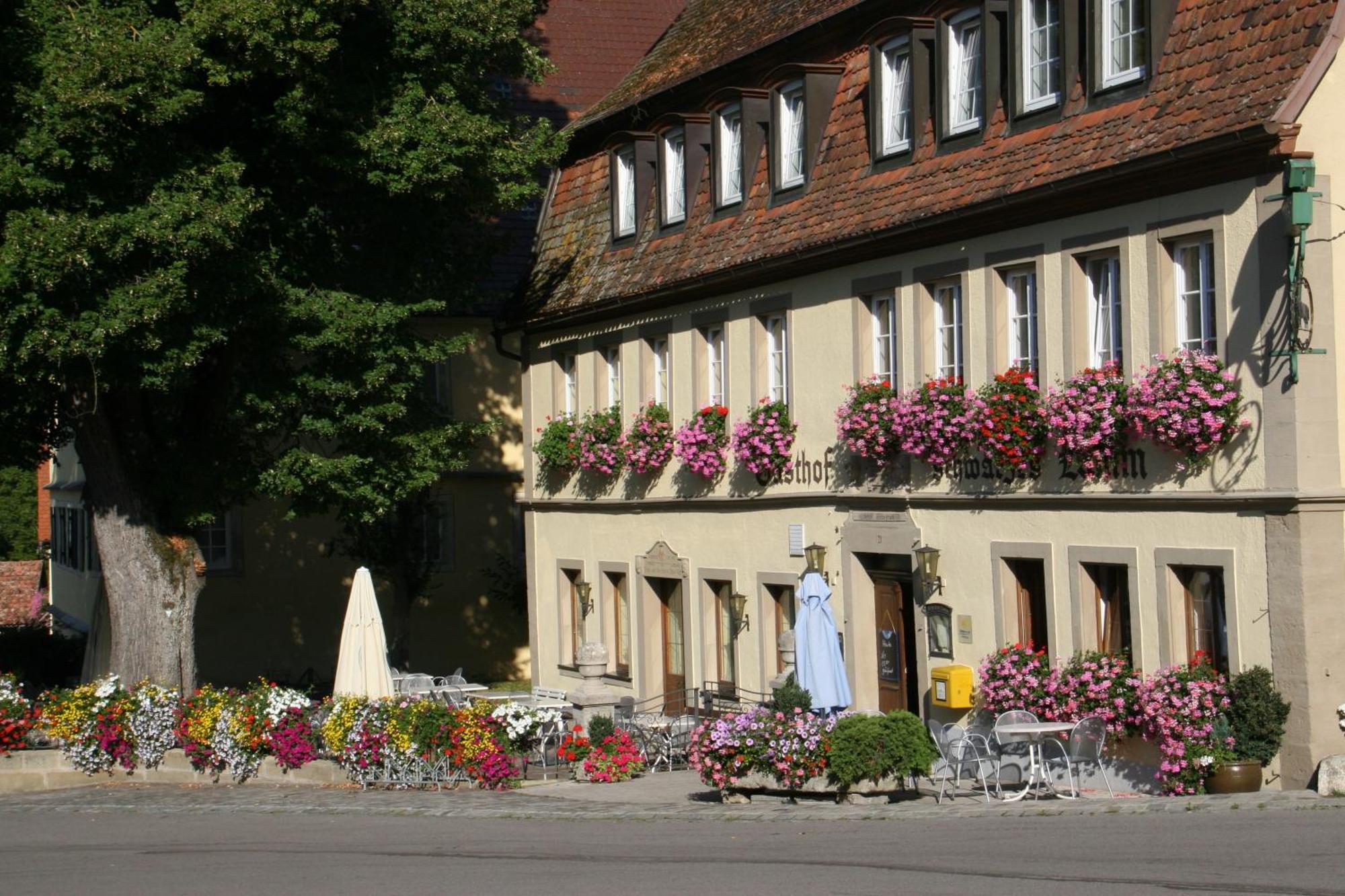 Schwarzes Lamm Hotell Rothenburg ob der Tauber Exteriör bild
